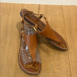 Sam Edelman Brown Leather Sandals